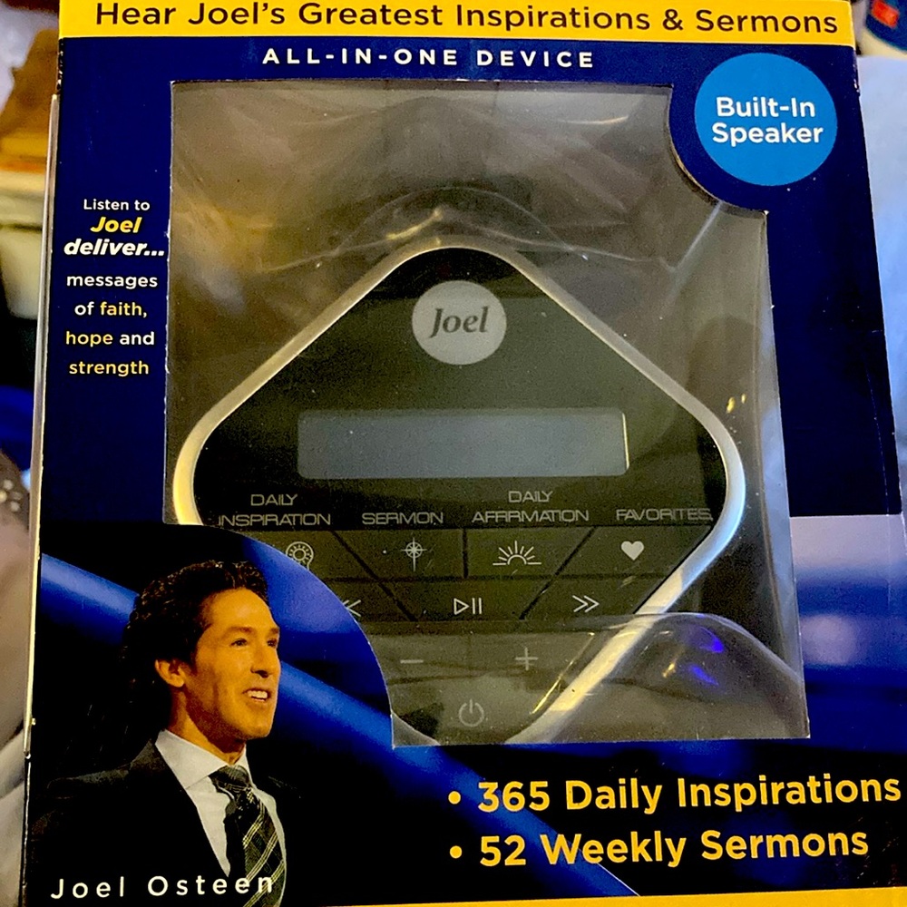 Joel Osteen Inspirational Cube New never been opened.
